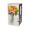 Barski - European Quality - Glass - 13.7" Height - Beautiful Hand Made Vase with Opal Raindrop Design - Made in Europe view 3