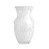 Barski - European Quality - Glass - 13.7" Height - Beautiful Hand Made Vase with Opal Raindrop Design - Made in Europe view 4