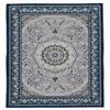 Linon Emerald Klein Blue & Ivory 5x7 Cream/Blue view 1