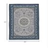 Linon Emerald Klein Blue & Ivory 5x7 Cream/Blue view 3