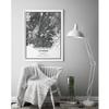 Athens map poster print | Modern black and white wall art | Scandinavian home decor | Greece City prints artwork | Fine art posters 20x30 view 3