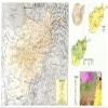 12" x 24" 1982 Map Of Afghanistan Population view 1