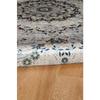 Linon Emerald Collection Cream/Blue 3.3x5 view 4