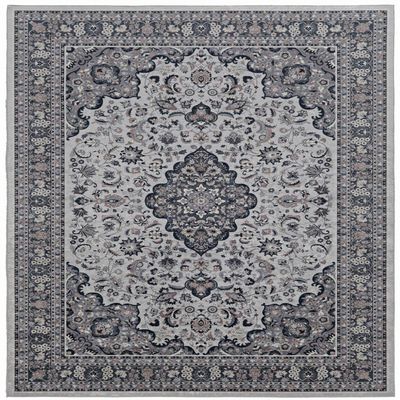 Linon Emerald Collection Cream/Grey 6.7x9.7