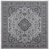 Linon Emerald Collection Cream/Grey 6.7x9.7 view 1