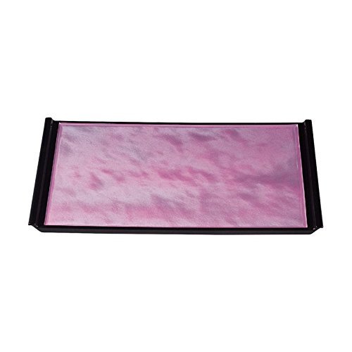Fukui Craft 5-12-20 Stylish Obon Tray, 2.1 x 4.7 x 7.9 inches (5.45 x 3.82 x 0.24 cm), Flight Bon, Pink Cloud Stream SL 5-12-20