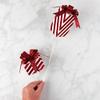 Sparkling Green and Red Gift Box Floral Spray | Holiday Crafts view 3