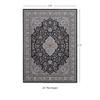Linon Emerald Collection Black/Cream 2.2x3.2 view 3