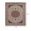 Linon Emerald Collection Cream/Copper 5x7 view 3