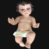 12 Inch Baby Jesus Statue Christmas/Nino Dios 12' Nativity view 1