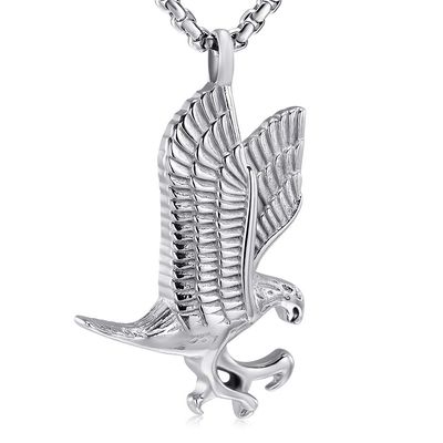 Oinsi Pet Cremation Jewelry - Heart Urn Necklaces for Dog Cat Ashes Keepsake Pet Paw Memorial Urn Pendant Ash Holder for Women Men (B-Silver)