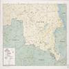 18" x 24" 1981 Map Of Zaire Shaba Region Congo view 1