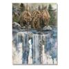 Wile E. Wood Bartholet's Looks Like Sockeye to Me Wood Wall Art, 11x15, Tan view 1