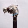 ROYALANTIQUE Nautical Brass Head Stick Walking Cane Ornate Spiral Carved Wood Camping & Hiking view 1