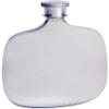 4oz Pewter Bottle Hip Flask With Embossed Nouveau Design Art view 3