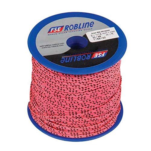 FSE Robline 5/64in - 2mm Orion 500 Rope - Pink - 98ft Mini Reel
