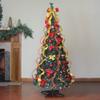 NORTHLIGHT Artificial Christmas, Specialty, Pop Up Trees, Red view 2
