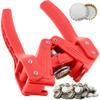 Bottle Capper Including 300 Free Caps for Home Brew Beer Making or Lemonade Glass Bottles - Easy to Cap view 1