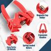 Bottle Capper Including 300 Free Caps for Home Brew Beer Making or Lemonade Glass Bottles - Easy to Cap view 4