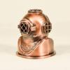 EliteTreasures Die Cast Bronze Deep Sea Divers Helmet Sharpener - Collectible Miniature Figurine - Diver Rare Pencil Accessory - Antique Finished Ornament view 2