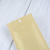 100 Bags/Pack Clear Front Kraft Paper Back with Round Hang-hole Food Safe Resealable Packagaing Bags (7.1" x 10.2", Clear/Kraft) view 4