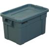 Top Pack Supply Brute Totes with Lid, 28" x 18" x 15", Gray (Pack of 1) view 1