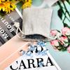 calary 100pcs Double Canvas Drawstring Bag Cotton Pouch Gift Sachet Bag Muslin Reusable Tea Bag 2.75x4 Inch view 4