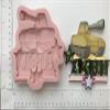 ARMY War tank Silicone Mold, Armed Forces Militar (Measurements Second Picture/No Returns) Silicone Mold By Oh! Sweet Art view 2