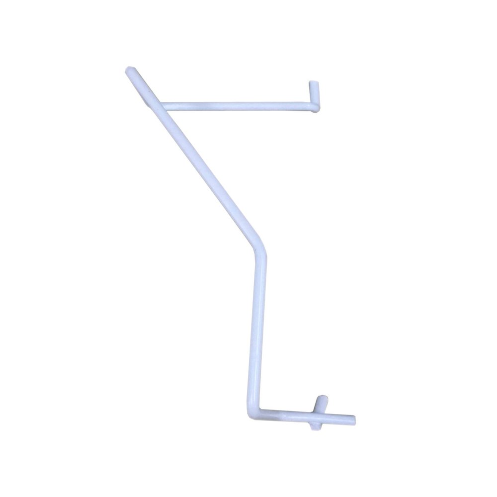 FixtureDisplays White Metal Left Half Pocket Accessories for Greeting Card Post Card Calendars Magazine Display Rack 11607L-WHITE-FBA