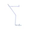 FixtureDisplays White Metal Left Half Pocket Accessories for Greeting Card Post Card Calendars Magazine Display Rack 11607L-WHITE-FBA view 1