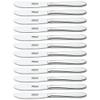 Arcos Series Berlin-Box Dessert Table Knife-Monoblock of one Stainless Steel 90 mm (3.54 Inch) Silver Colour (12 Piece), ands Plastic view 1
