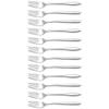 Arcos 560800-DUN14 Series Berlin-Box Dessert Table Fork-Monoblock of one Stainless Steel 18/10 and 180 mm (7.09 Inch) Silver Colour (12 Piece), ands Plastic view 1