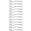Arcos Series Berlin-Box Cake Table Fork-Monoblock of one Stainless Steel 18/10 and 150 mm (5.90 Inch) Silver Colour (12 Piece), ands Plastic view 1
