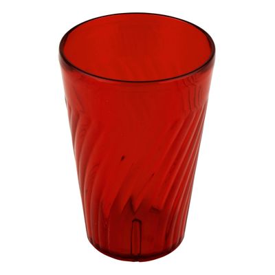 G.E.T. 2220-1-R-EC Tahiti Shatterproof BPA-Free Plastic Tumblers, 20 Ounce, Red (Set of 4)