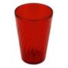 G.E.T. 2220-1-R-EC Tahiti Shatterproof BPA-Free Plastic Tumblers, 20 Ounce, Red (Set of 4) view 1