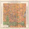 18" x 24" 1919 Map Of Central Washington Scharf's International view 1