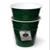 Rolling Sands Reusable BPA-Free 16 Ounce Green Party Cups with Lids - 2 Pack, Made in USA view 2