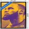 Trends International NBA Los Angeles Lakers - Lebron James 18 Wall Poster, 22.375" x 34", Black Framed Version view 3