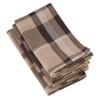 100% Cotton Plaid Design Table Napkins (Set of 4) view 1