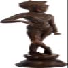 Exotic India Vrisha-vahana Shiva - Brass Statue - Color Antique Brown Color view 2