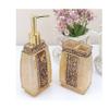 AMSS Resin 3D Deko Bathroom Accessory Set,5pcs Vintage Bath Ensemble Set Soap Dispenser Toothbrush Holder Tumbler Soap Dish Included view 3