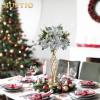 2 Pcs Versatile Metal Flower Arrangement & Candle Holder Stand Set for Wedding Party Dinner Centerpiece Event Restaurant Hotel Decoration (Gold, 2 x S) view 4
