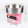 Liquor 110V 1300W Electric Cotton Candy Machine Commercial Candy Floss Maker Pink view 4
