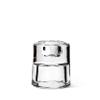 Abbott Collection 27-Turnover Reversible Taper/Tealite Holder-2" H, 2.5 inches H, Clear view 3
