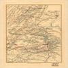 16" x 24" 1917 Map Of Grant's & Sheridan's Campaigns 1864 & 1865 view 1