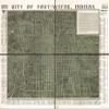 18" x 24" 1907 Map Of The City Of Fort Wayne Indiana view 1