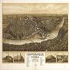 16" x 24" 1907 Map of Chippewa Falls Wisonsin County Seat of Chippewa County view 1