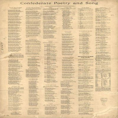 18" x 24" 1910 Map Of The Confederate States Of America 1861-65