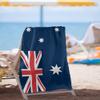 Trevco Australian Flag Officially Licensed Beach Towel 30" X 60" view 2