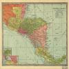 18" x 24" 1903 Map Central America view 1